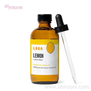 Private Label Natural Energy Boost Skin Care Pure Lemon Oil Safety Essential Oil